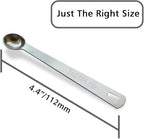 5PCS 1/4 Teaspoon(1/4tsp, 1.25 ml, Tad) Single Tiny Measuring Spoon, Small Individual Stainless Steel Measure Spoons Only