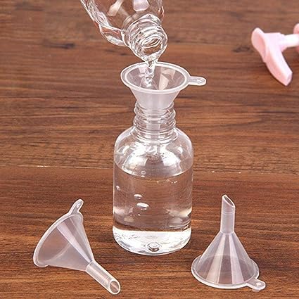 10PCS Small Clear Funnels for Art Sand Bottle Filling Perfumes Lab Bottle Essential Oils Arts Crafts Supplies,Specialty Tools and Gadgets