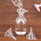 10PCS Small Clear Funnels for Art Sand Bottle Filling Perfumes Lab Bottle Essential Oils Arts Crafts Supplies,Specialty Tools and Gadgets