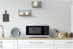 SHARP Countertop Microwave Oven Compatible with Alexa Orville Redenbacher's Certified with Removable 12.4" Carousel Turntable, 1000 Watt, 1.1 Cubic Feet, Stainless Steel
