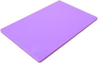 TrueCraftware- 24" X 18" X 1/2” Cutting Board for Kitchen Purple Color Plastic- Plastic Commercial Chopping Board Anti Slip Surface Chopping Food Cutting Mat for Meat Vegetables Dishwasher Safe