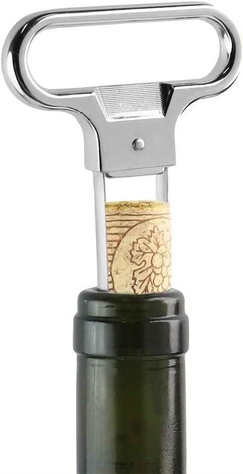 DeVine- Ah So Wine Opener for Vintage Bottles - Two-Prong Cork Puller & Corker With Sleek Case - Great Gift Idea