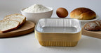 Aluminum foil baking Pans Heavy Duty 2LB Small foil pan 8.5"×6" 20pack Disposable, For Microwave & Oven Safe Cooking