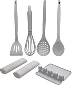 G&S Design Silicone Cooking Utensil Set, 7-Piece Set