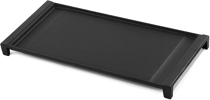 Allstare WB31X24738 Cast Iron Griddle Replacement Parts for GE Gas Stove Parts WB31X49806 Center Griddle Plate Adora 19.5" x 9" General Electric Gas Range Stove Top Griddle GE Cooktop Flat Top Pan