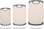 Cutting Board Three-Piece Set,Cutting Boards,3-Piece Cutting Board Set,With Non - Slip Handles, Ideal for Kitchen Food Prep.