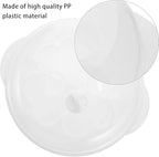 Toyvian Heart Shaped Microwave Egg Poacher Steamer Mold Egg Cooker Kitchen Specialty Cookware for Microwave Cooking and Breakfast Preparation