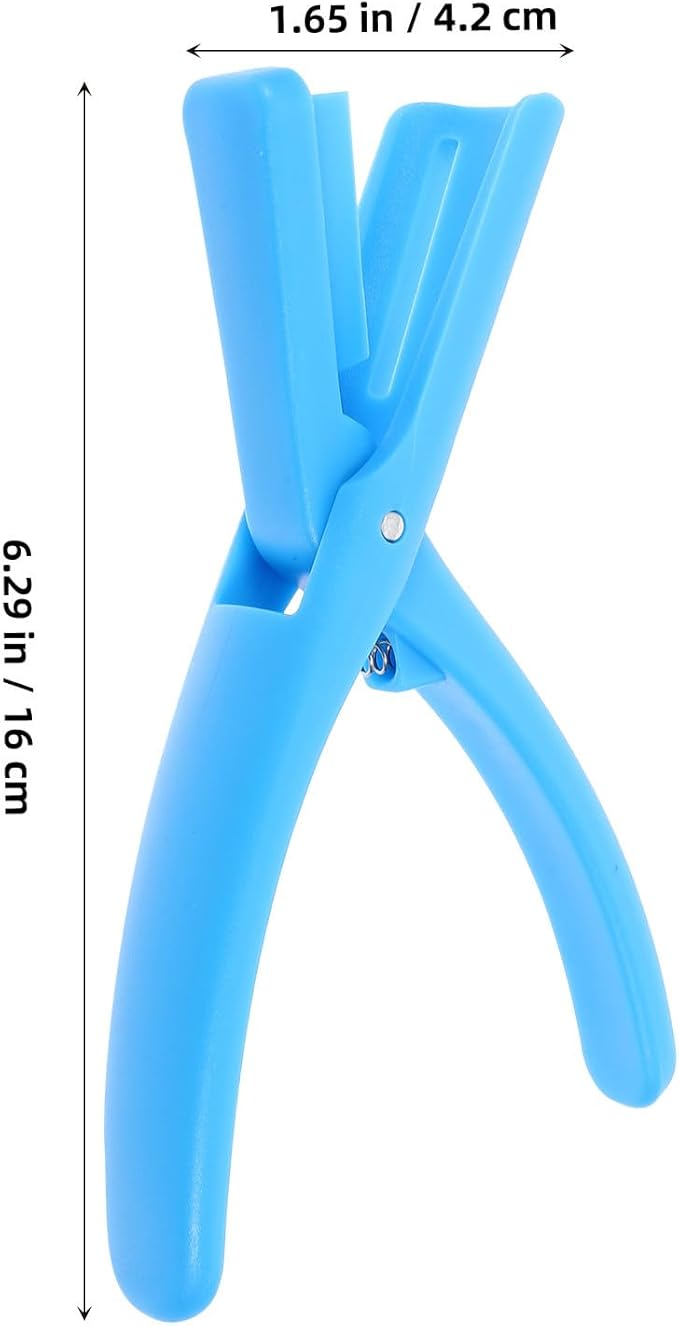 Yardwe Crawfish Sheller and Shrimp Deveiner Tool Blue Shell Removal Gadget for Quick Crawfish Peeling and Tail Shelling Kitchen Specialty Tool for Home Cooking
