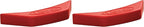 Lodge Silicone Assist Handle Holder - Dishwasher Safe Hot Holder Designed for Traditional Lodge Cast Iron Dual Handle Products - Reusable Heat Protection Up to 450° - Red (Pack of 2)
