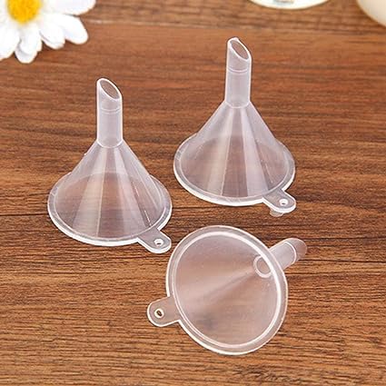 10PCS Small Clear Funnels for Art Sand Bottle Filling Perfumes Lab Bottle Essential Oils Arts Crafts Supplies,Specialty Tools and Gadgets
