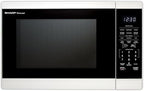 SHARP Countertop Microwave Oven with Removable 12.4" Carousel Turntable, 1100 Watt, 1.4 Cubic Feet, White