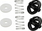 2-Pack Coffee machine brew basket bottom spring stopper kit replacement, suitable for Mr. Coffee, Black and Decker, Hamilton coffee machine parts, coffee machine accessories 990117900, 990237500