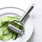 Potato Apple Vegetable Peelers for Kitchen,Vegetable Peeler Stainless Steel, Multifunction Vegetable Peeler Julienne Peeler for Kitchen (2-in-1 peeler)，Julienne Peeler Stainless