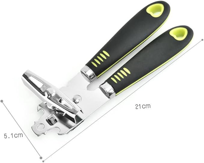 7pc Kitchen Utensils Set Stainless Steel Gadgets Utensils Non-stick Cooking Tools Cheese Grater Pizza Wheel Can Opener
