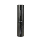 Restaurantware Electric Wine Opener 1 Count 1.9 x 1.9 x 9.1 Inches Battery Operated Plastic Corkscrew With Foil Cutter Compact Black Design For Quick One-Touch Uncorking