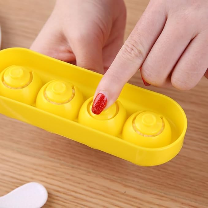Cabilock Rice Ball Making Kit with Seaweed Embossing Mold and Spoon Kids Diy Sushi Mold Set Creative Rice Shaper for Lunch Boxes Non-Stick Kitchen Gadget