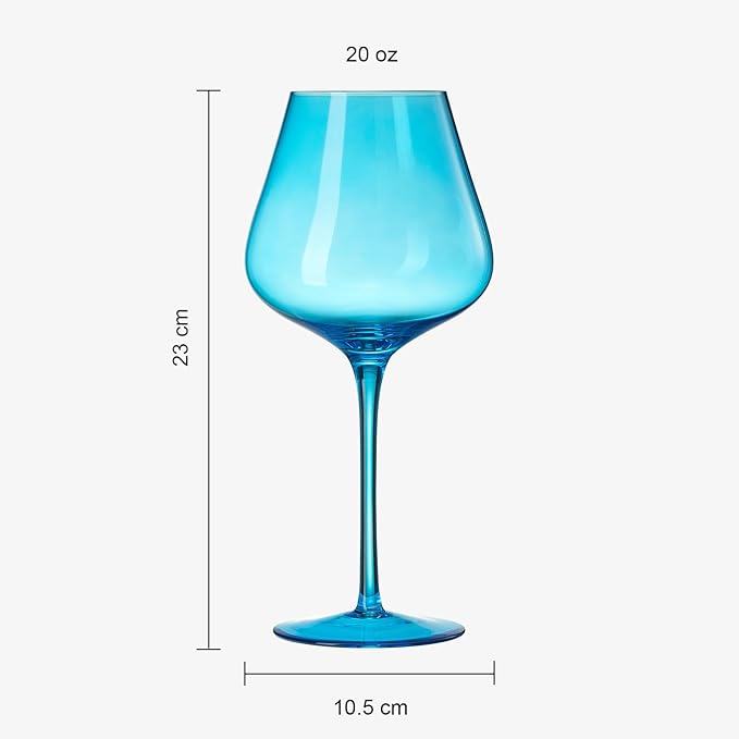 Pride LGBTQIA+ Colored Wine Glass Set | 20oz | Gay Rainbow Set of 6 Love is Love, Gift for Her, Him, They, Special Celebrations Drinkware Unique Style Stemmed Elegant Bright Glassware Pride Month Gift