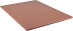 TrueCraftware- 24" X 18" X 1/2” Cutting Board for Kitchen Brown Color Plastic- Plastic Commercial Chopping Board Anti Slip Surface Chopping Food Cutting Mat for Meat Vegetables Dishwasher Safe