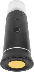 Asixxsix Portable Maker, Rechargeable 2500mAh Battery One Button Operation Travel Coffee Maker, Camping with Rich Flavor Extraction for Travel Office Household (Black)