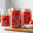 Ball Glass Mason Jars with Lids and Bands, Used for Canning, Pickling, Juice, Jam, Jelly (Quart, 32 Ounce (Pack of 4))