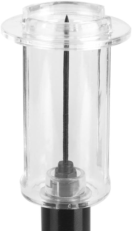 Air Pressure Wine Bottle Opener, Black Cork Remover Corkscrew Tool for Home Bar Restaurant, 1.97 x 7.68 Inch