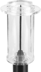 Air Pressure Wine Bottle Opener, Black Cork Remover Corkscrew Tool for Home Bar Restaurant, 1.97 x 7.68 Inch