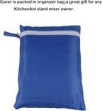 Evermarket Stand Mixer Dust Proof Cover with Pocket and Organizer Bag for Kitchenaid,Sunbeam,Cuisinart,Hamilton Mixer (Blue)