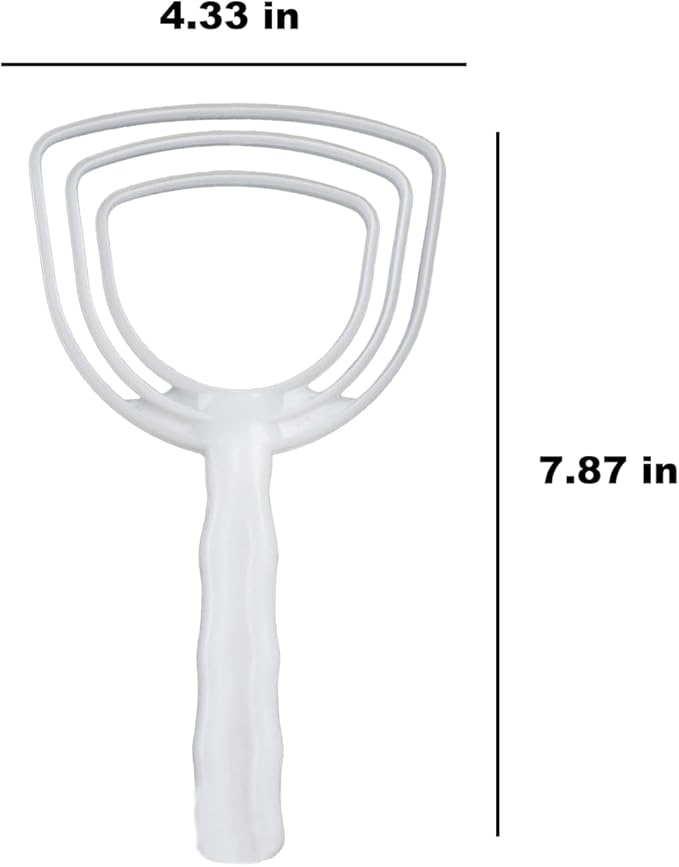 3Pcs Fish Scale Remover White Scraper Set Bone Descaler Tool and Keefer Cleaning Tools for Kitchen Use Durable Plastic Fish Scraper for Restaurant Catering, and Home Cooking Preparation Needs