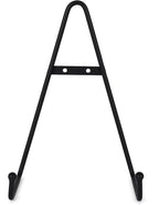 Milltown Merchants Round Metal Display Stand - Fused Glass Art Base - Plate Stand/Plate Holder - Round Art Panel Stand (4 Pack), Large