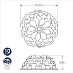Nordic Ware Blossom Bundt Pan ,Toffee