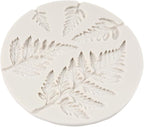 Tropical Leaf Silicone Mold Fern Leaves Fondant Molds For Cake Decoration Cupcake Topper Chocolate Candy Resin Polymer Clay Set of 4