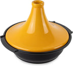 Atlas, Tagine All Heat Sources, Saffron Yellow, 30 cm - 11.75 in