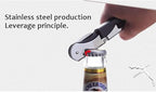 RECUTMS 12 Packs Wine Corkscrew Opener Bulk Stainless Steel Fold Beer or Bottle Opener Serrated Foil Cutter,Perfect for Bars,Restaurants,Family,Company Party (Claret)
