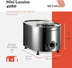 Lello 4080 Musso Lussino 1.5-Quart Ice Cream Maker, Stainless - 110/120V 60 HZ
