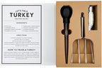 Santa Barbara Design Studio Kitchen Tools Set - Gift Boxed Cooking Essentials Kit, 3-Pieces, Turkey Baster Book Box