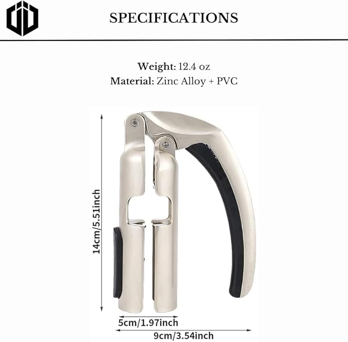 Imbibe & Indulge - Champagne Opener Tool - Zinc Alloy Champagne Opener with Non-Slip Handle and Easy Lever-Action - Champagne Accessories, Champagne Bottle Opener, Sparkling Wine Accessories Metal