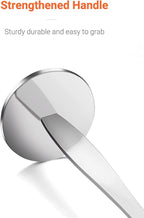 Two-in-One Stainless Steel Coffee Scoop Tamping Dual-Purpose Coffee Spoon Powder Hammer Tamper Multi Function Spoon Holder Coffee Tools for Measuring and Tamping