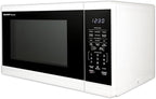 SHARP Countertop Microwave Oven with Removable 12.4" Carousel Turntable, 1100 Watt, 1.4 Cubic Feet, White