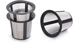 WOTOW Reusable Coffee Filter Set for K Cups Replacement Filter for Keurig My style Filter Housing Fits B30 B40 B50 B60 B70 Series(1 house + 3 filter)