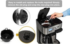 2-Pack Coffee machine brew basket bottom spring stopper kit replacement, suitable for Mr. Coffee, Black and Decker, Hamilton coffee machine parts, coffee machine accessories 990117900, 990237500