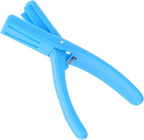 Yardwe Crawfish Sheller and Shrimp Deveiner Tool Blue Shell Removal Gadget for Quick Crawfish Peeling and Tail Shelling Kitchen Specialty Tool for Home Cooking
