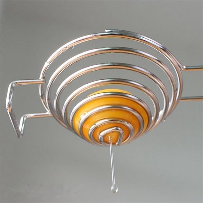 Silver Egg Separator, Yolk White Separator Tool, Food Grade Stainless Steel Egg Divider Egg Sieve Egg Extractor, Kitchen Gadget Cooking Baking Tool, Dishwasher Safe Specialty Tools