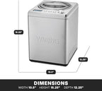 Waring Commercial 2.5 -Quart Compressor Ice Cream Maker 120V