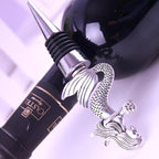 Zinc Alloy Animal Bar Liquor Bottle Pourer Liquor Pour Spout Sdjdhej 2Pcs Mermaid Head Bottle Tipping Nozzle Silicone Stoppers for Christmas and Halloween Decorations (mermaid)