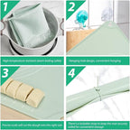 Silicone Pastry Mat 32"*24" Extra Thick Non Stick Baking Mat Food Grade Silicone Dough Rolling Mat with Edge Heightening Large
