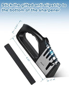 4-In-1 Kitchen Knife Sharpener, Multi-Functional Knife Sharpening Kit, Stylish Kitchen Accessories Suitable For Kitchen Knives, Chef Knives, Precision Knives And Scissors