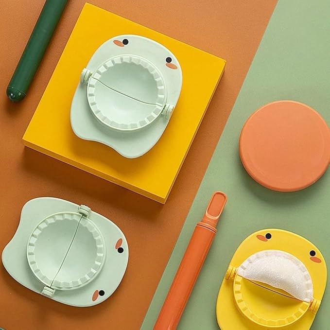 Cartoon Dumpling Tool Little Pattern Lazy Maker Device Kitchen Utensils Gadget Sets Accessories