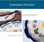 Pie Pans, 11 Inches Ceramic Quiche Pans, Round Pie Tins for Pie, Pizza, Cake, Dinner, Banquet,Oven Safe