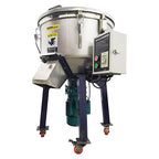Industrial Blender Mixer Vertical Color Mixer, PP/PVC Pellets Mixer Stainless Steel Industrial Blender Mixer Vertical Color Mixer 110LB, 110V 1.5KW