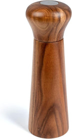 Wooden Pepper Grinder,Refillable Pepper Mill,Adjustable Pepper Shaker,Spices Mill,Ceramic Pepper Grinder Seasoning Mill,Madera Pimienta Grinder,Salt Mill Tableware Gift for for Gifting